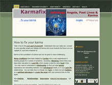 Tablet Screenshot of karmafix.com